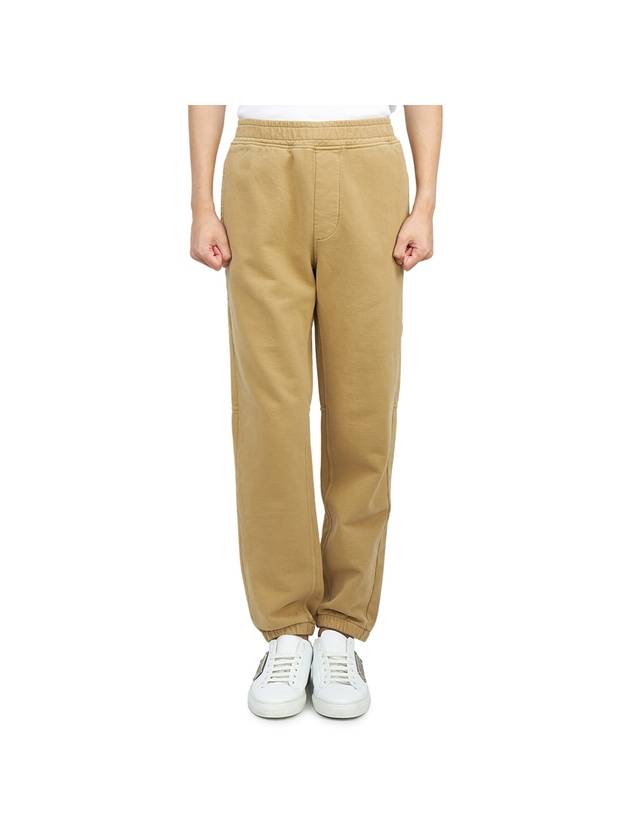 Pantalone Felpa Cotton Track Pants Beige - TEN C - BALAAN 1