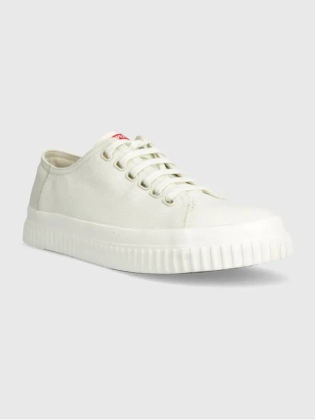 Peu Roda Recycled Cotton Low Top Sneakers White - CAMPER - BALAAN 3