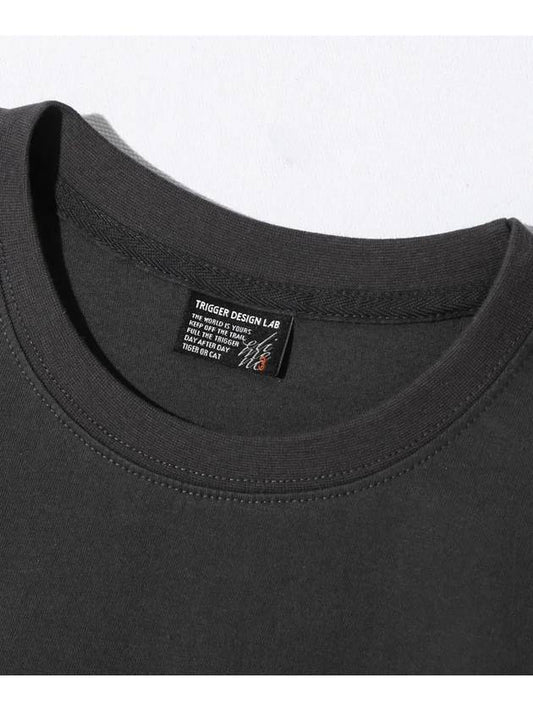 EL Rigret Short Sleeve T-Shirt Charcoal - ELIMENO - BALAAN 2