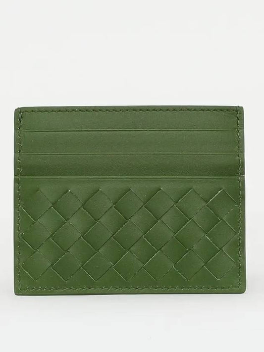 Intrecciato Classic Card Wallet Green - BOTTEGA VENETA - BALAAN 2