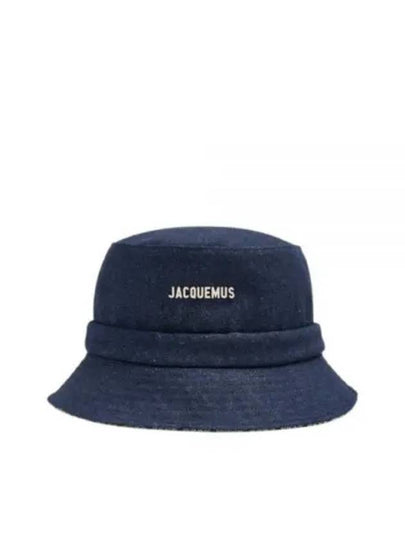 Le Bob Gadjo Denim Bucket Blue - JACQUEMUS - BALAAN 2