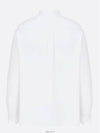 Cotton Long Sleeve Shirt White - DIOR - BALAAN 8