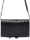 Intrecciato Mini Cross Bag Black - BOTTEGA VENETA - BALAAN 3