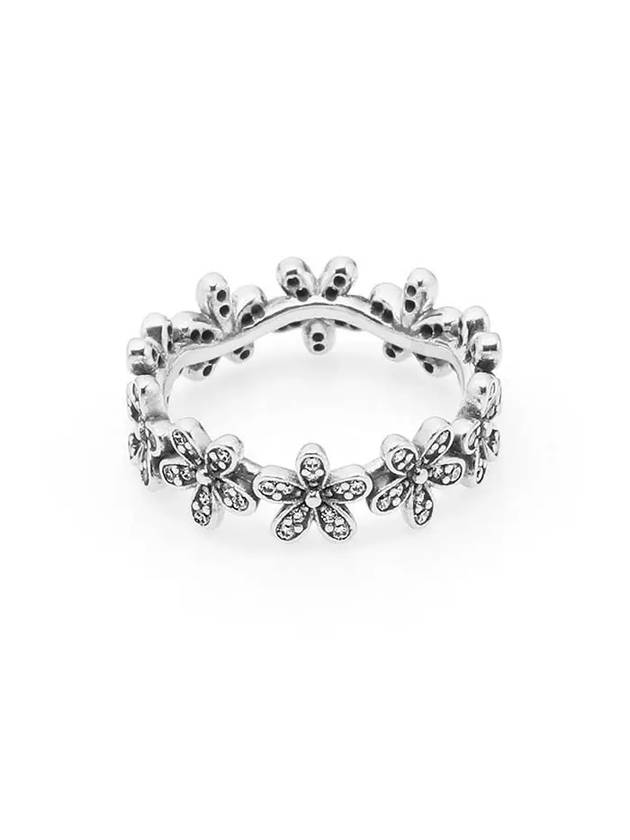 Dazzling Daisy Band Ring Silver - PANDORA - BALAAN 2