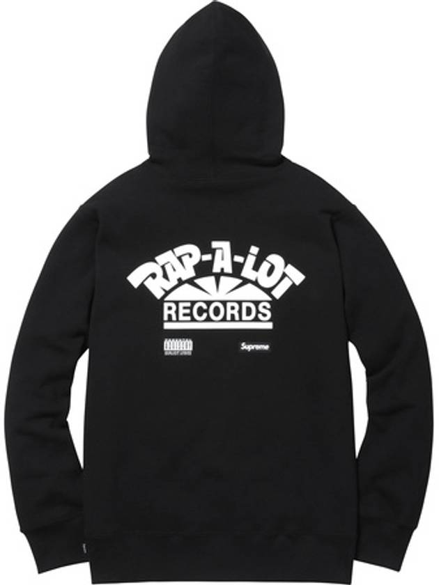 Rap A Lot Records Geto Boys Hooded Sweatshirt Black - SUPREME - BALAAN 2