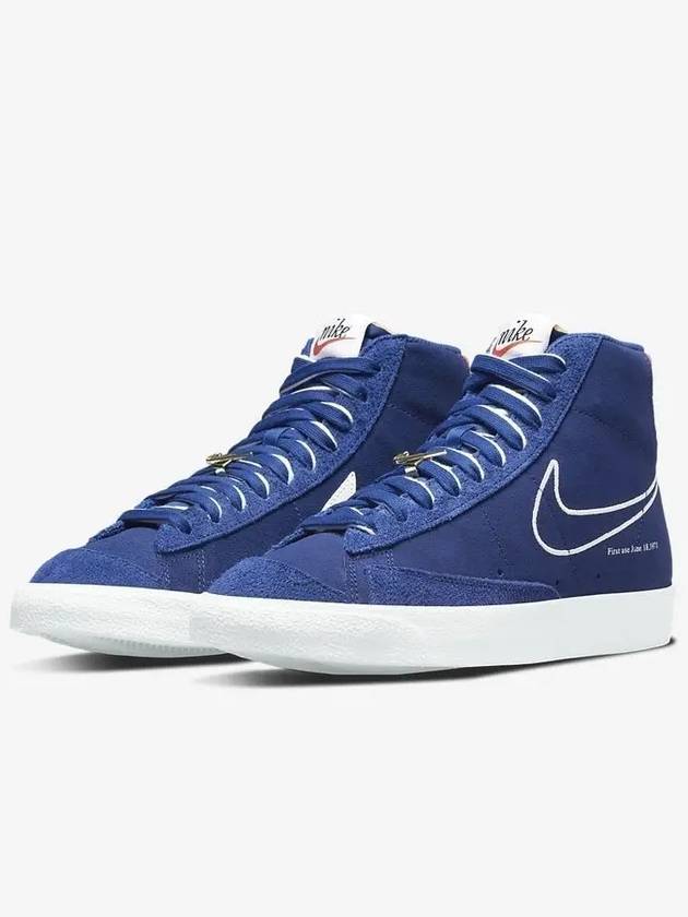 Blazer 77 High Top Sneakers Deep Royal Blue - NIKE - BALAAN 5