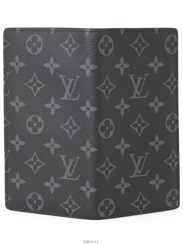 Monogram Eclipse M61697 Brazza Wallet Long - LOUIS VUITTON - BALAAN 4