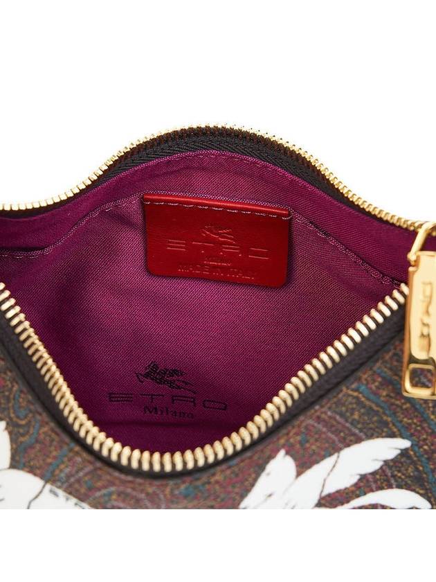 Stampa Pegasus Shoulder Bag Brown White - ETRO - BALAAN 11