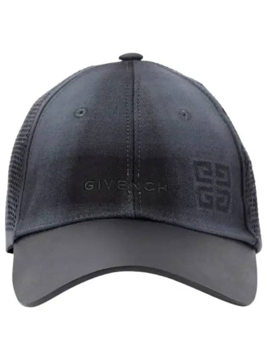 Leather trim baseball cap BPZ022P0LJ 002 - GIVENCHY - BALAAN 2