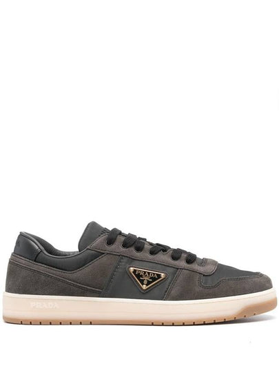 Downtown Les Nylon Low Top Sneakers Green - PRADA - BALAAN 2