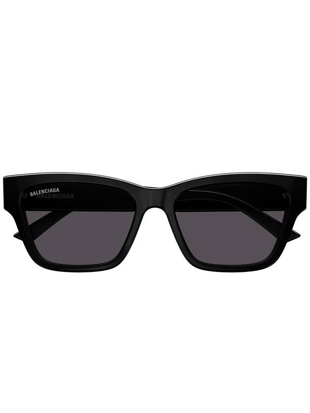 eyewear engraved logo square frame glasses BB0307SA - BALENCIAGA - BALAAN 2