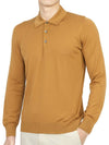 Men's Knit Top Beige - JOHNSTONS OF ELGIN - BALAAN 6