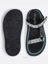 D-Way Embroidered Logo Sandals Blue - DIOR - BALAAN 5