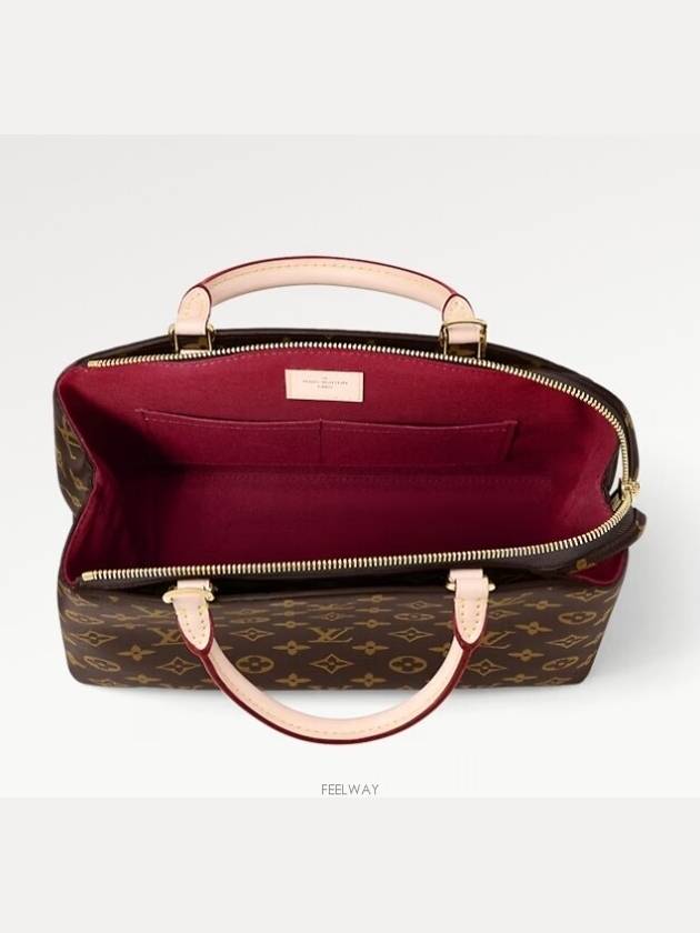 Monogram Petit Palais Tote Bag Brown - LOUIS VUITTON - BALAAN 4