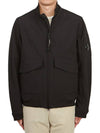 Shell-R Bomber Jacket Black - CP COMPANY - BALAAN 3