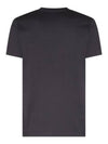 VPC Logo Organic Cotton Short Sleeve T-Shirt Black - A.P.C. - BALAAN 3