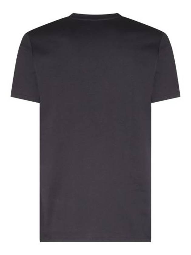 VPC Logo Organic Cotton Short Sleeve T-Shirt Black - A.P.C. - BALAAN 3