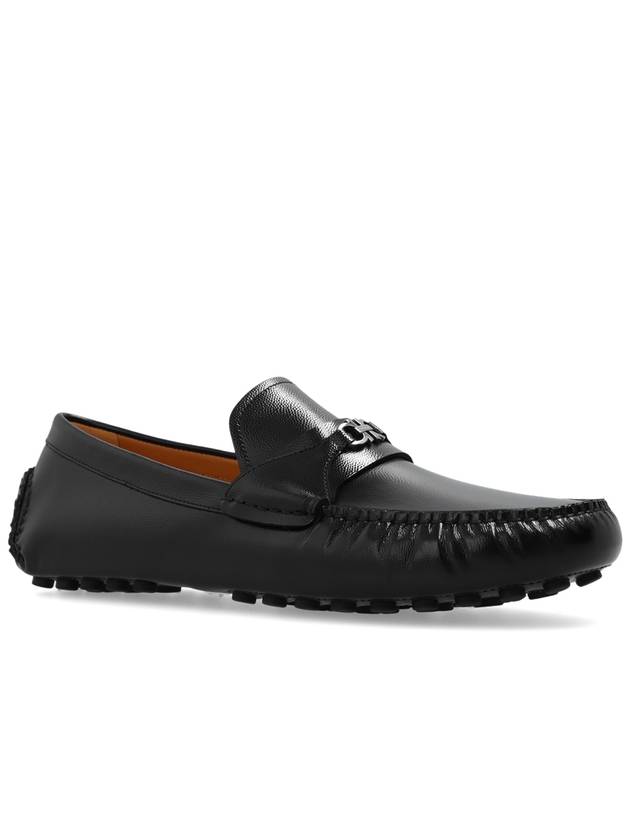 FERRAGAMO ‘Florin’ Moccasins, Men's, Black - SALVATORE FERRAGAMO - BALAAN 4