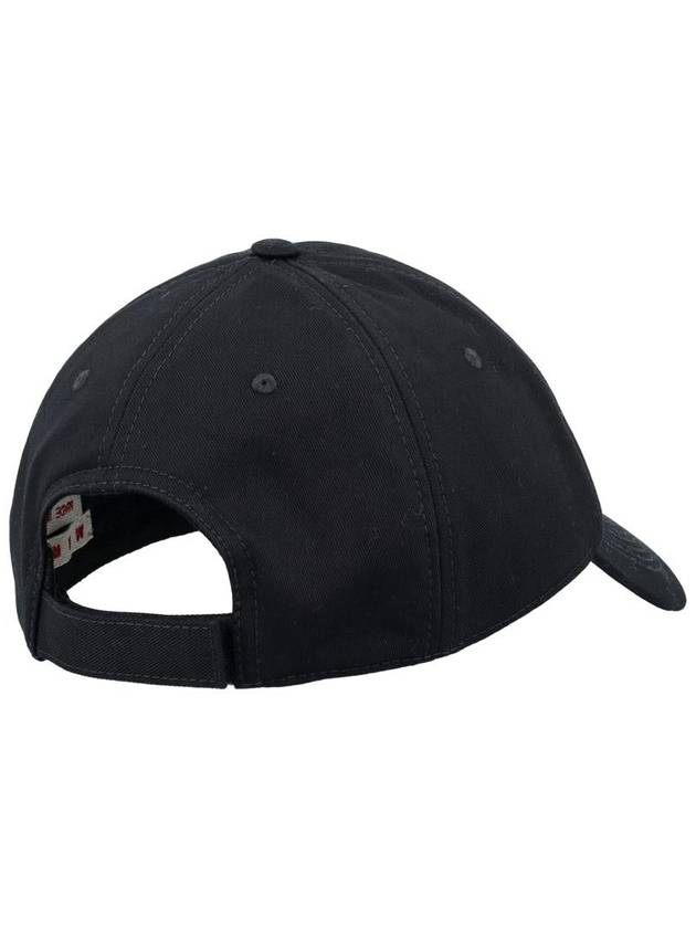 Embroidered Logo Ball Cap Black - MARNI - BALAAN 3