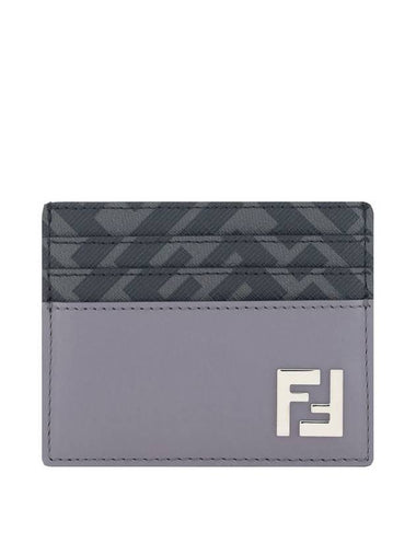 Fendi 'Squared Ff' Card Holder - FENDI - BALAAN 1