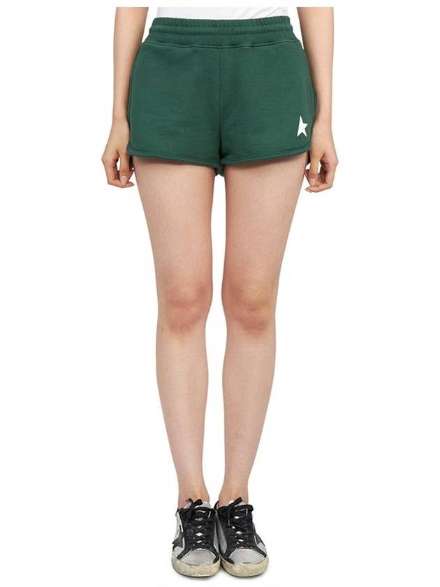 Star Collection White Star Green Diana Shorts Green - GOLDEN GOOSE - BALAAN 2