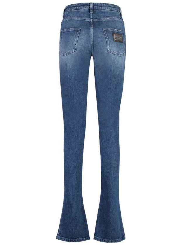 Denim Straight Pants FTCZADG8KA1 S9001 DENIM - DOLCE&GABBANA - BALAAN 3