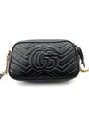 GG Marmont Matelasse Cross Bag Small 447632 - GUCCI - BALAAN 3