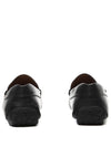 Pilot Leather Driving Shoes Black - BALLY - BALAAN 7