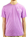 Sportswear Club Short Sleeve T-Shirt Purple - NIKE - BALAAN 2