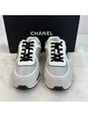 CC logo men s sneakers gray G39068 - CHANEL - BALAAN 3