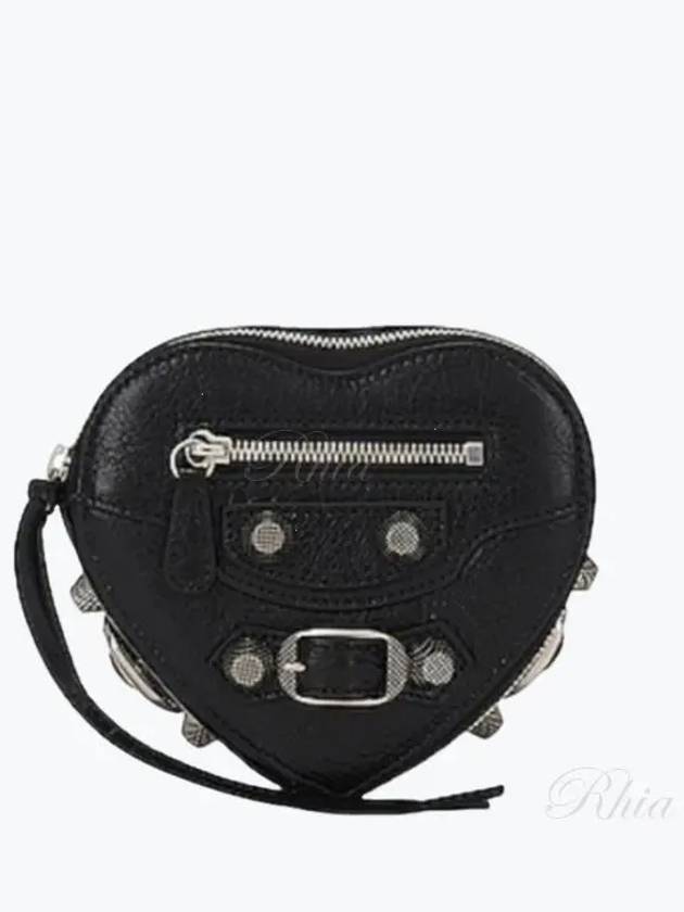 Le Cagole Heart Mini Bag Black - BALENCIAGA - BALAAN 2