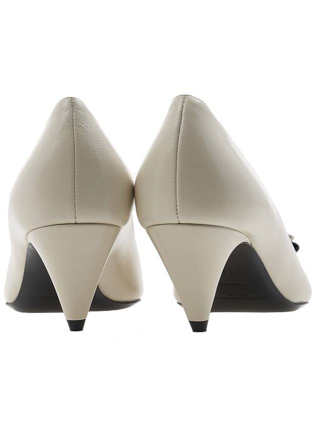 Women's Anais Bow Pumps Ivory - SAINT LAURENT - BALAAN 5