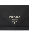 Saffiano Leather Mini Shoulder Bag Black - PRADA - BALAAN 10