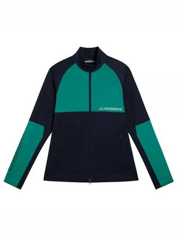 Lazarus Mid Layer Zip-Up Jacket JL Navy - J.LINDEBERG - BALAAN 1