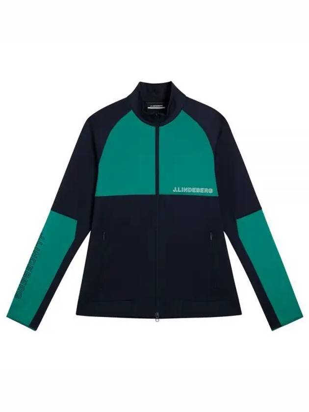 Lazarus Mid Layer Zip-Up Jacket JL Navy - J.LINDEBERG - BALAAN 2