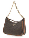 Jet Set Charm Logo Small Shoulder Bag Brown - MICHAEL KORS - BALAAN 3