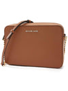 Jet Set Large Saffiano Cross Bag Brown - MICHAEL KORS - BALAAN 3