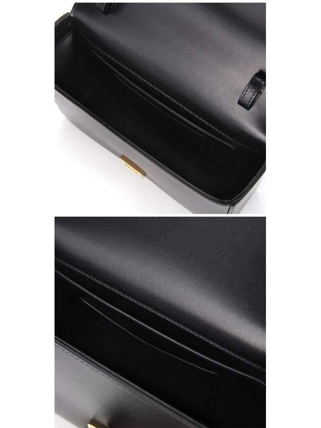 Box Leather 4G Medium Shoulder Bag Black - GIVENCHY - BALAAN 4