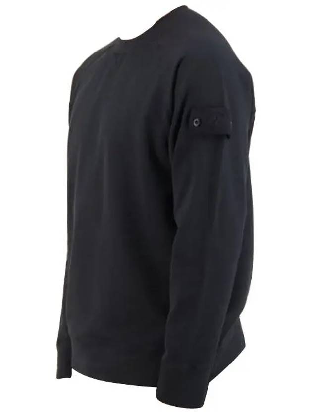 Compass Badge Sweatshirt Black - STONE ISLAND - BALAAN 4