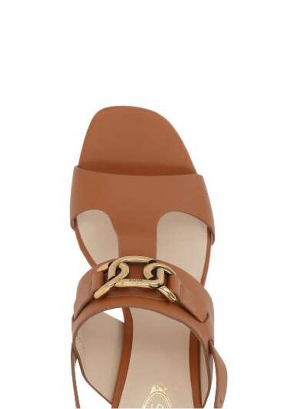 Cast Sandals Heel Brown - TOD'S - BALAAN 5