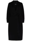 CALLA Belted Wool Coat Black 2390160839 013 - MAX MARA - BALAAN 2