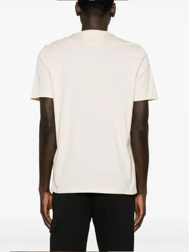 Short Sleeve T-Shirt 16CMTS068A 005100W 103 GAUZE WHITE - CP COMPANY - BALAAN 5