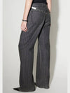 Pants W2245RT WASHED GRAY TORINO STRIPE - OUR LEGACY - BALAAN 3