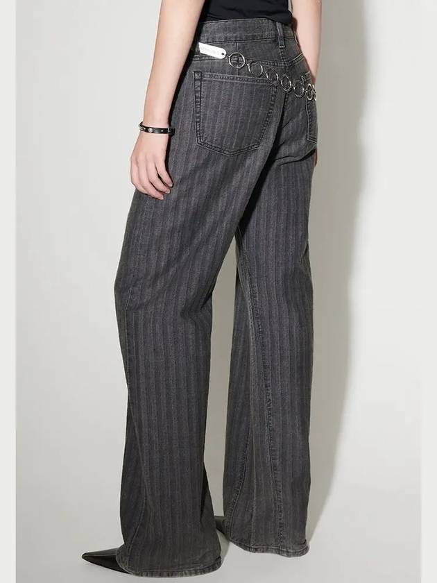 Pants W2245RT WASHED GRAY TORINO STRIPE - OUR LEGACY - BALAAN 3