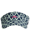 Bonnie Print Visor GWAC09769 O500 Women's Bonnie Print Visor - J.LINDEBERG - BALAAN 2