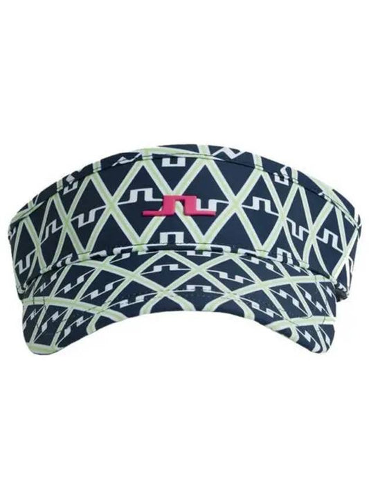 Bonnie Print Visor GWAC09769 O500 Women's Bonnie Print Visor - J.LINDEBERG - BALAAN 2