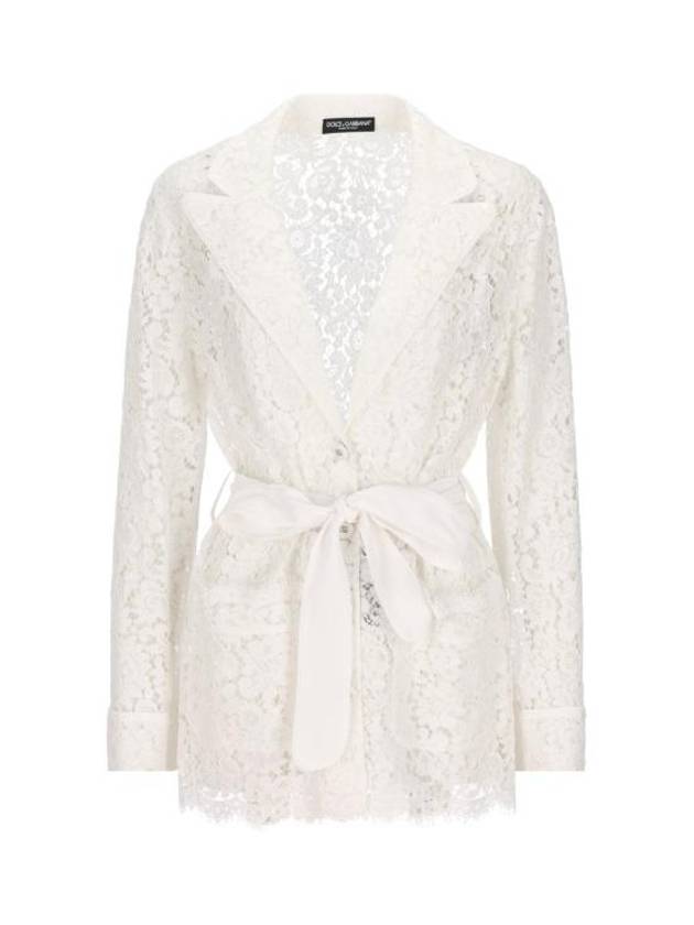 Shirt F5R56TFLM55W0111 P24 WHITE - DOLCE&GABBANA - BALAAN 1