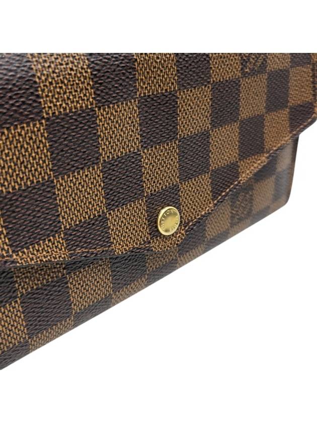 N63209 Damier Even Canvas Sarah Wallet Long - LOUIS VUITTON - BALAAN 6