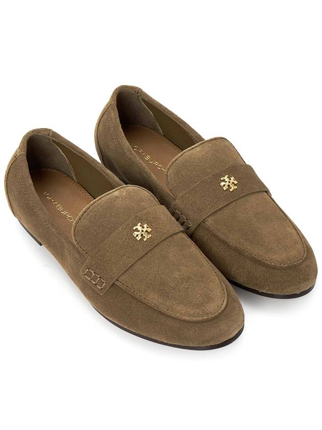 Women's Ballet Suede Loafers Brown - TORY BURCH - BALAAN.