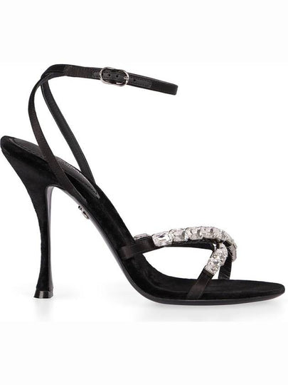 Dolce & Gabbana Satin Sandals - DOLCE&GABBANA - BALAAN 2